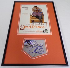 Anthony Anderson Signed Framed 2003 All About the Andersons Advertising Display