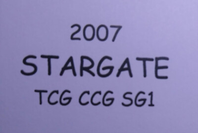 STARGATE SG1 TCG CCG Hazard Suits 144 Engineered Virus 239 LOT X 2