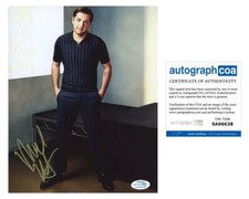 Michael Gandolfini "The Many Saints of Newark" AUTOGRAPH Signed 8x10 Photo ACOA