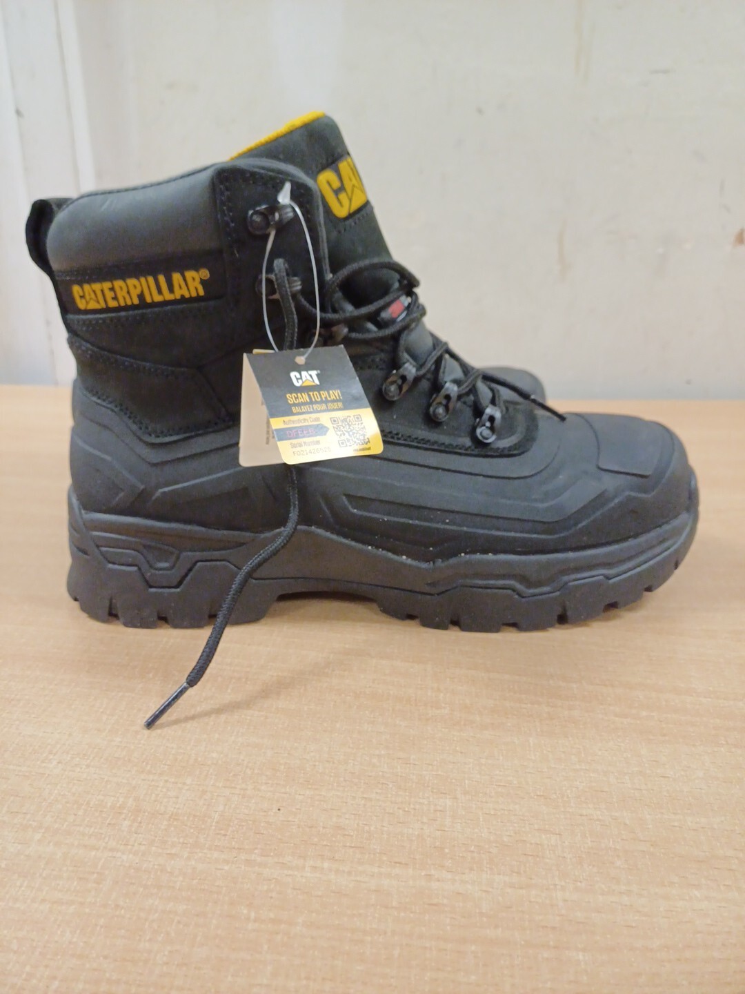 Caterpillar Safety Boots Size 9 eBay