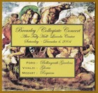 Brearley School (NY) / Collegiate Concert 2 CD Set - Ford, Vivaldi, Mozart