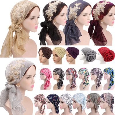 Stretchble Muslim Inner Hijab Caps Islamic Underscarf Beautiful WOMEN Soft Hats
