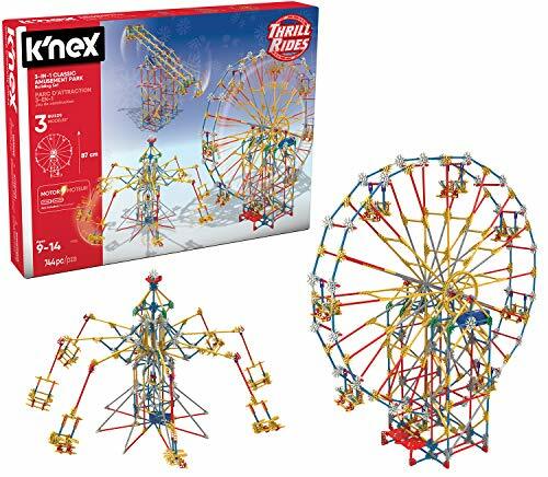 Классический набор для создания парка развлечений KNEX Thrill Rides 3 в 1 для детей от 9 лет Engin 25390₽