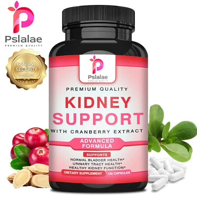 PSLALAE Kidney Support 680mg - Kidney Detox & Bladder Cleanse, Urinary Tract Health