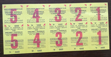 1980 CENTENARY ASHES TEST YELLOW ROVER TICKET LORD&rsquo;S ALLOWS MCC MEMBERS OPTIONS