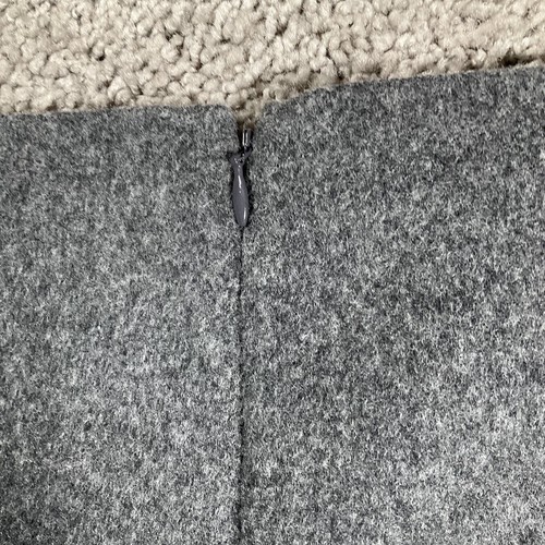 TALBOTS Women’s Soft Skirt Comfy Wool Pencil Skirt Gray 6P Business Herringbone - Bild 5 von 10