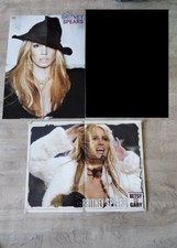Lot Poster Affiche Britney Spears Lorie vintage