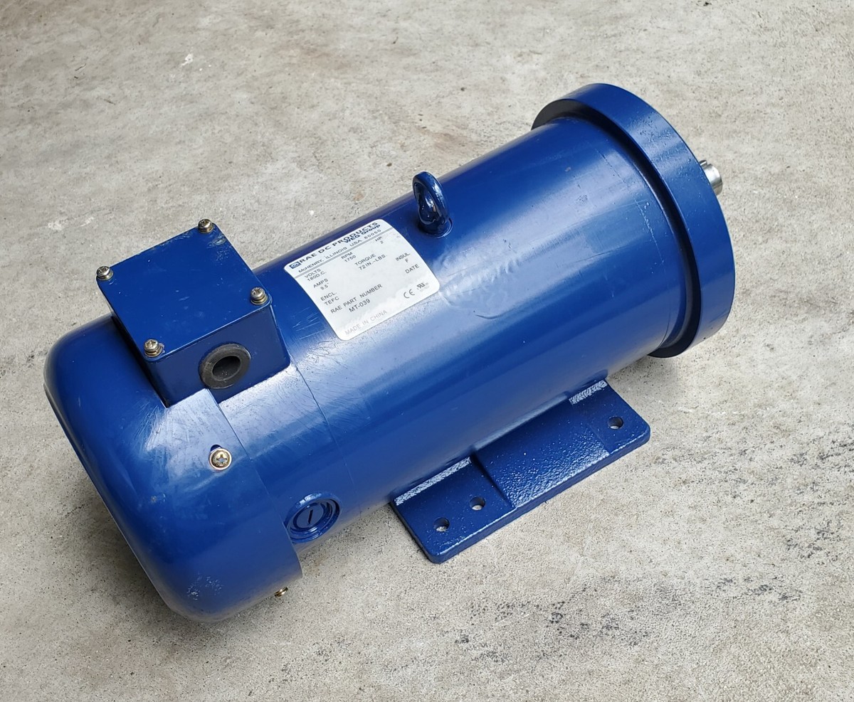 【2hp】DC 2HP 1800RPM 56C Permanent Magnet DC Motor | Electric Motors