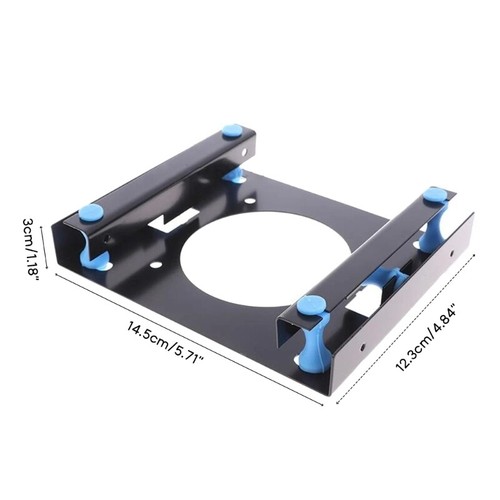 3.5" to 5.25" Internal Hard Disk Drive Mount Bracket Shock Reduction Silicone - Afbeelding 7 van 8