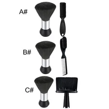 2pcs Neck Duster Brush Barber Hair Blade Clipper Cleaning Brush Hairdressing Set