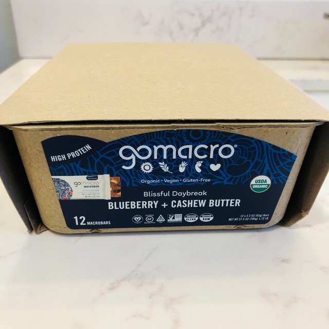 gomacro vegan protein bars