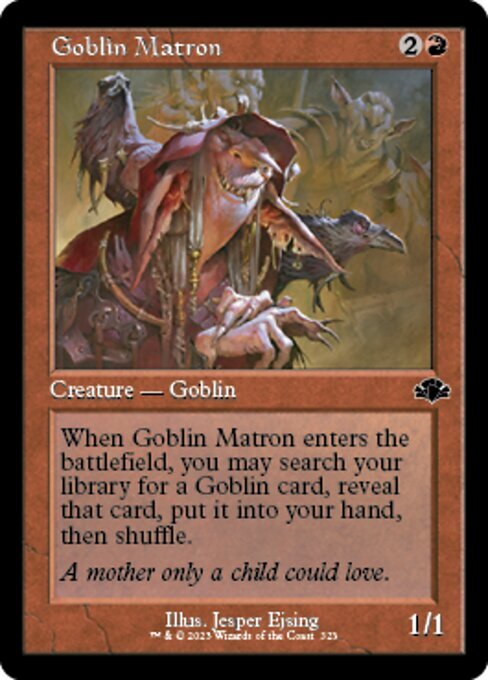 【良品】MTG  ゴブリンの女看守 Goblin Matron  foil 良品】MTG ゴブリンの女看守 Goblin Matron foil Amazon.co.jp