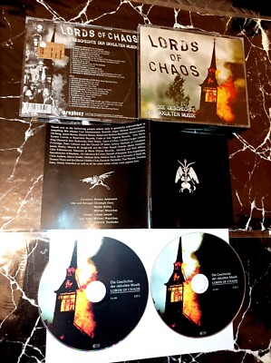 2 CD - LORDS OF CHAOS BOX DELUXE COMPILATION ARTISTI DIVERSE ORG PRESS BLACK METAL