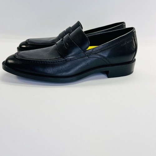 Cole Haan Men's Hawthorne Penny Loafer Size 7 M in Black Classic Office Wear