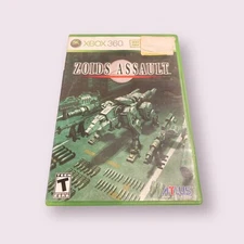 Zoids Assault (Microsoft Xbox 360, 2008 ATLUS) Authentic Tested Working