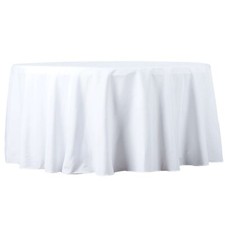 Round 132" Premium High Quality Polyester Tablecloth Wedding Party Table Linens