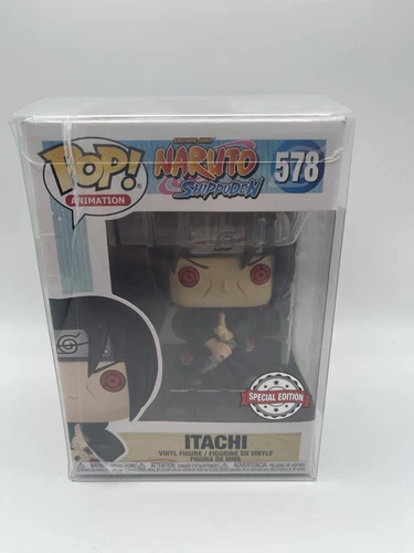 ITACHI UCHIHA - Naruto Shippuden - Funko POP! Animation #578& NEW w/ Case!