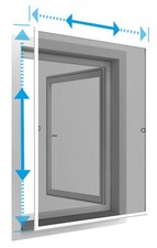 easy life Insektenschutzfenster Teleskop PLUS Bausatz Alurahmen Fenster 