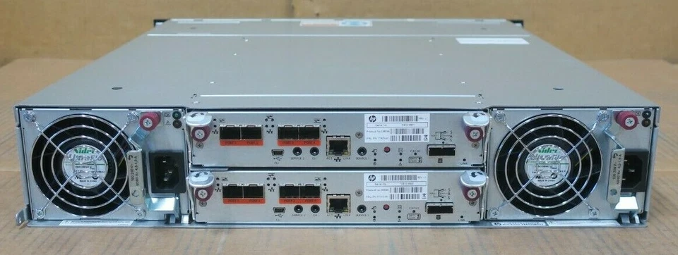 HP MSA 2040 Modular Smart Array SAN + Dual Controller 10Gb iSCSI 8Gb 24x HDD Bay - Image 3 of 4