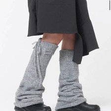 Miseki Seoul Leg Warmer Gray New Unused