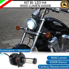 LAMPADA LED H4 6000K 9000 LUMEN CANBUS SUZUKI INTRUDER 800 MOTO NO AVARIA