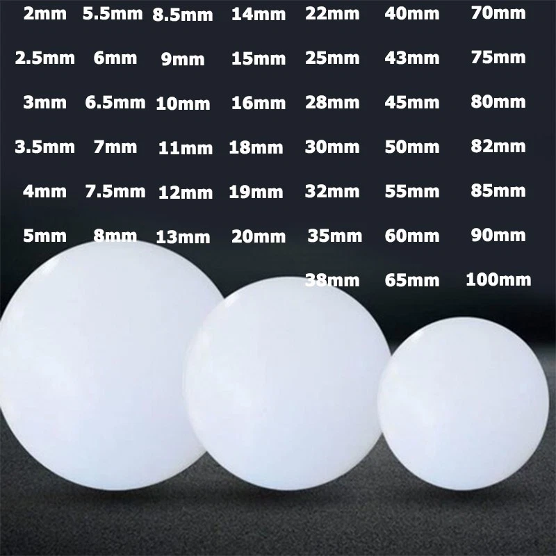 2mm-100mm Sfere in silicone solido bianco rimbalzanti palline in gel di silice - Bild 1 von 4