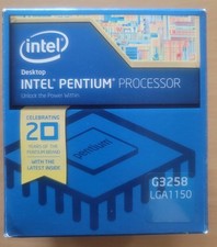 Intel Pentium G3258 CPU 3.2GHz Dual Core LGA1150 UNLOCKED w NEW HeatsinK Cooler