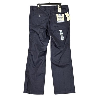 dockers signature khaki pants 36x30 classic fit stretch work office core basics