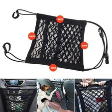Car Seat Storage Net Pocket Elastic Backseat Organizer Child Barrier