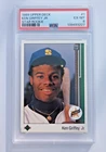 1989 Upper Deck Star Rookie KEN GRIFFEY JR #1 EX MT PSA 6 Graded Baseball Card