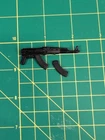 1/18 Scale 2" Black AK47 & Extra Mag For 3.8" To 4" Figures "NEW & I SHIP DAILY"