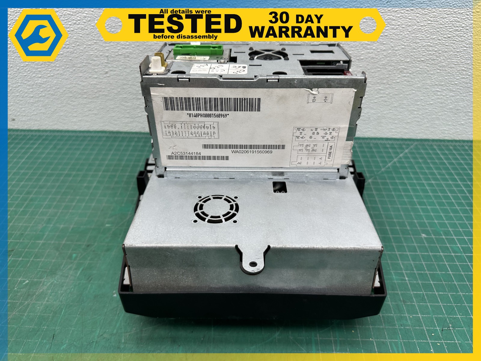 07 BENTLEY Flying Spur DASH CENTER DISPLAY & RADIO RECEIVER MODULE OEM