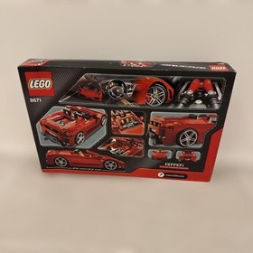 LEGO Racers Ferrari 430 Spider 1:17 8671 In 2006 New Retired
