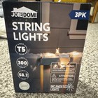 Joiedomi 58.6FT Clear WhiteChristmas Tree Lights Outside,300(2x150) Count String