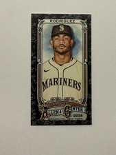 2025 Topps Allen & Ginter - Julio Rodriguez #70 Mini Black Bordered