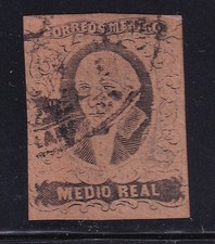 udq10 Mexico 1861 (Tulancingo) Sk1716 Sc#6
