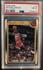 1988 FLEER ALL-STAR #120 MICHAEL JORDAN BULLS HOF PSA 8