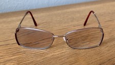 Fendi women's Eyeglasses 959 Red/Silver 688 54-16-135 Frames Only