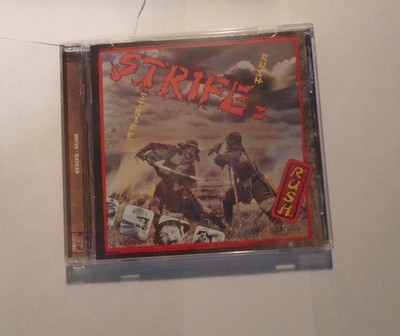 Strife Rush CD British hard rock 1975 Rock Candy reissue w/ bonus tracks