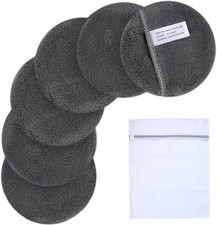 SUNLAND Reusable Makeup Remover Pads for Face,Eyes,Lips Microfiber Face