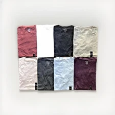 Banana Republic Men's Short Sleeve Crew Neck Premium-Wash Tee T-Shirt S M L XL