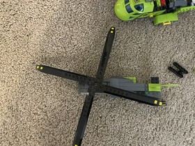 LEGO CITY: Volcano Supply Helicopter (60123) INCOMPLETE/ for parts 