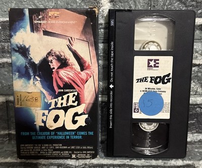 VHS John Carpenter s The Fog (1985) Jamie Lee Curtis Adrienne Barbeau