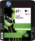 Genuine 2-Pack HP 67XL Black/ Color ink cartridges 3YM57AN 3YM58AN