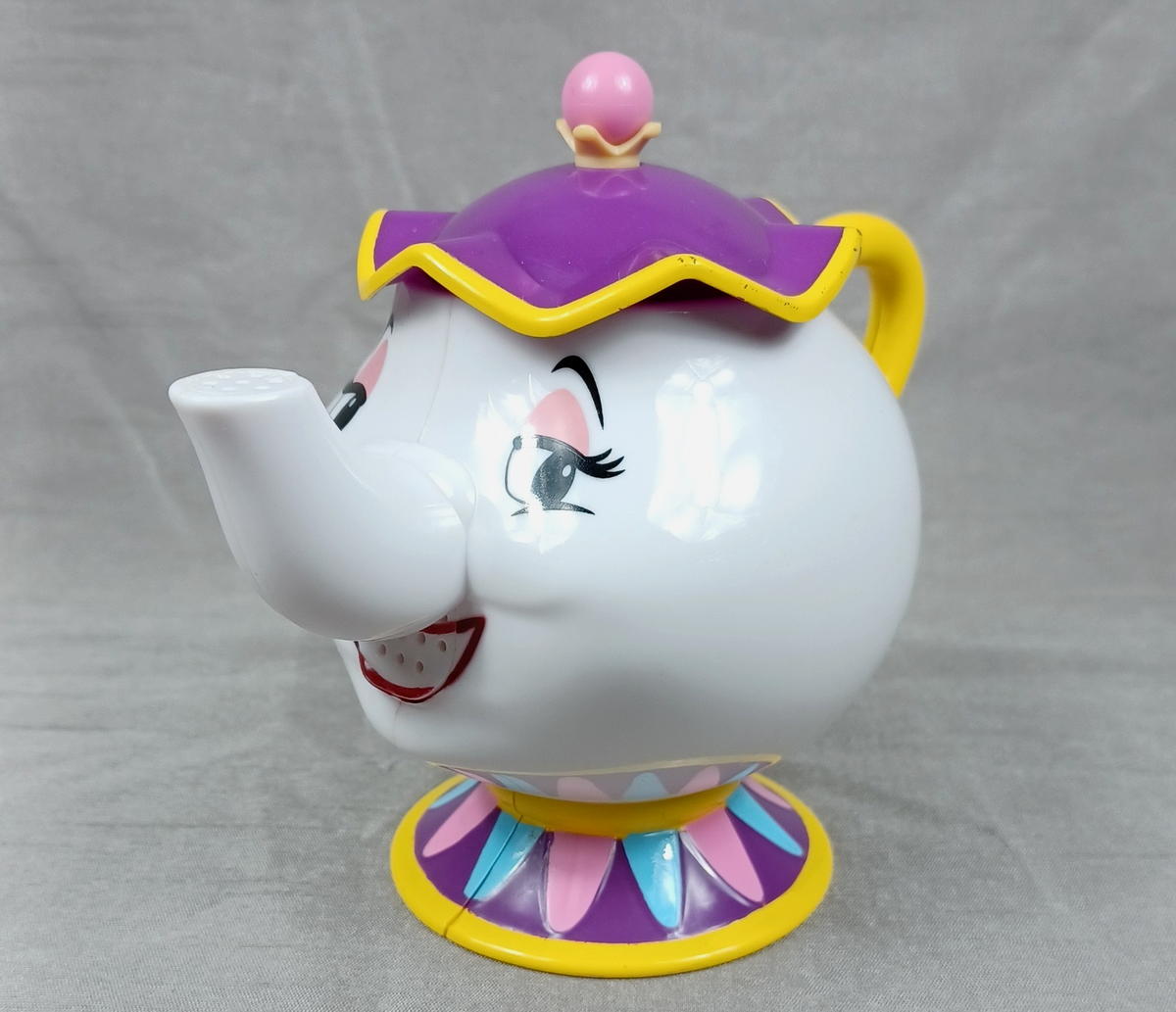 VTG Mrs Potts Beauty and the Beast Disney Talking Toy Tea Kettle 5