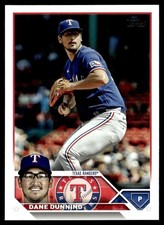 2023 Topps Dane Dunning Texas Rangers #367