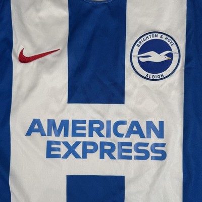 Brighton & Hove Albion 2018/2019 Heim Fußball Trikot Herren 3XL XXXL - Original