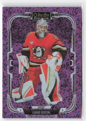 2025-26 O-Pee-Chee Platinum - Lukas Dostal #181 Violet Pixels /299
