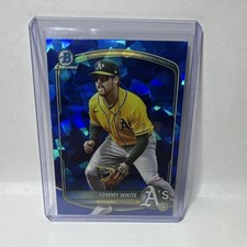 2025 Topps Bowman Chrome Draft Sapphire Tommy White BDC-88 Chrome Prospects