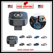 Wireless CarPlay Android Auto Adapter 2 in 1 USB Dongle Auto Connect Plug Play
